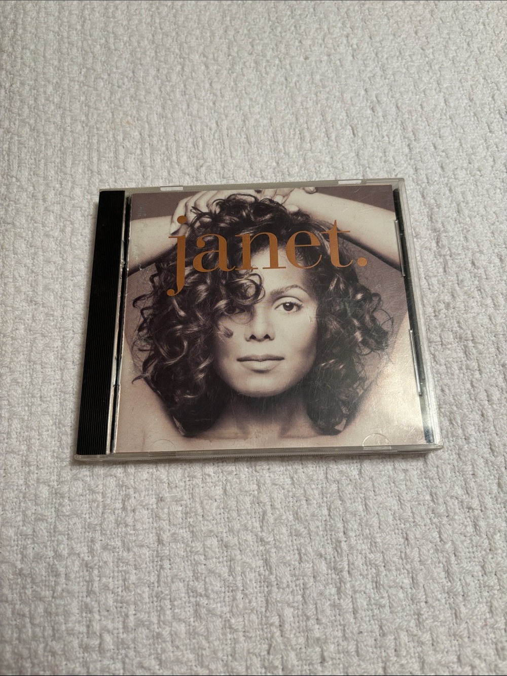 Janet. Self-Titled CD — Beige & Gold Cover